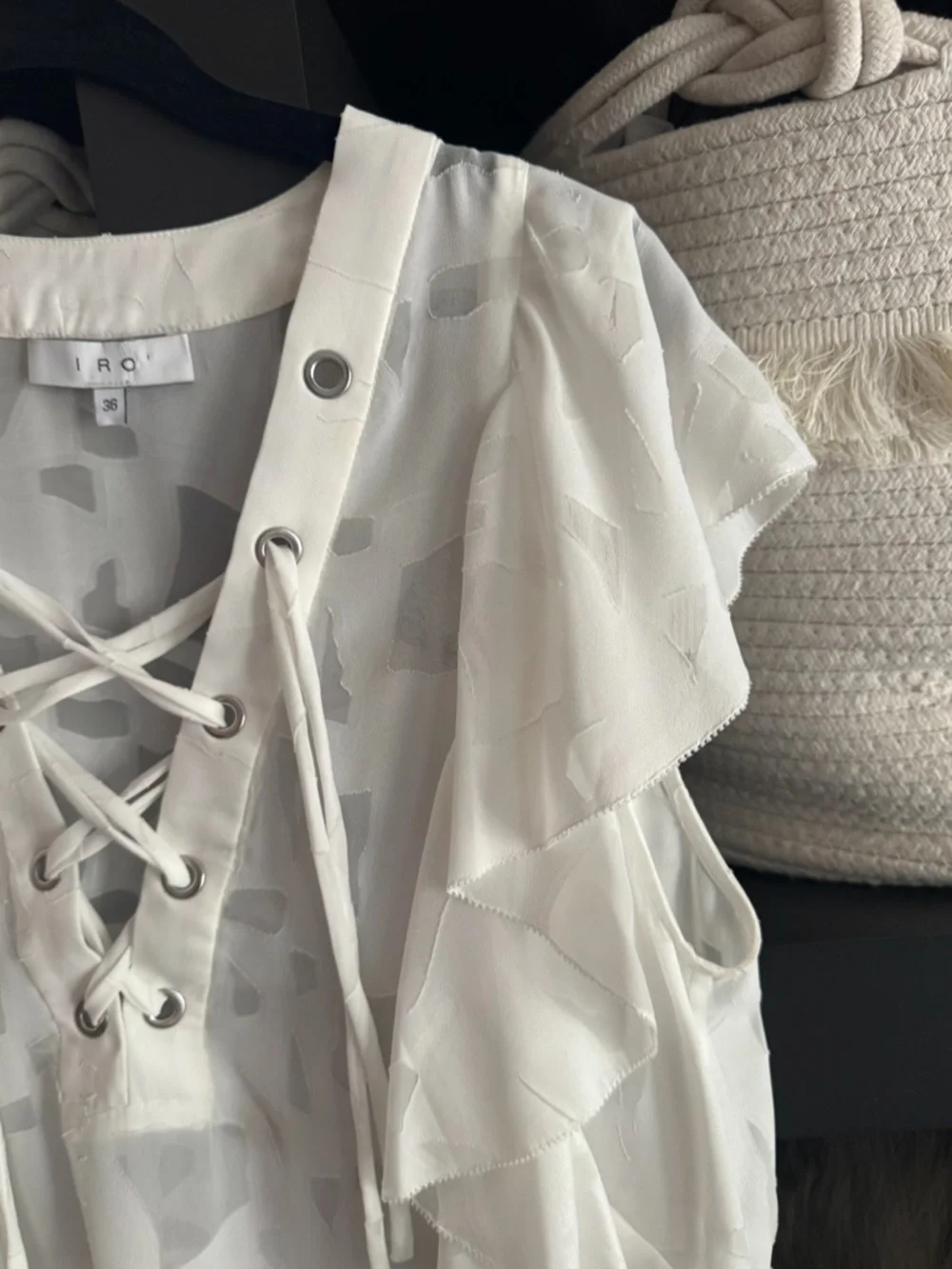 IRO Ruffle Top - Picture 5 of 7